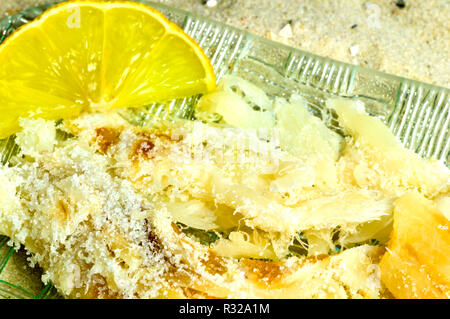 Bacalao, portugiesisch Kabeljau Stockfoto