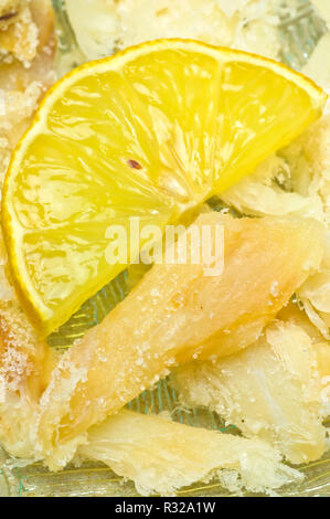 Bacalao, portugiesisch Stockfisch Stockfoto