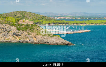 Porto Ercole, in Monte Argentario, in der Region Toskana in Italien. Stockfoto