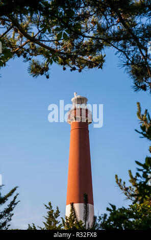 Barnegat Lighthouse, Barnegat, New Jersey, USA, Jersey Shore, Vintage nautische Küste East Coast Barnegat Light Stockfoto