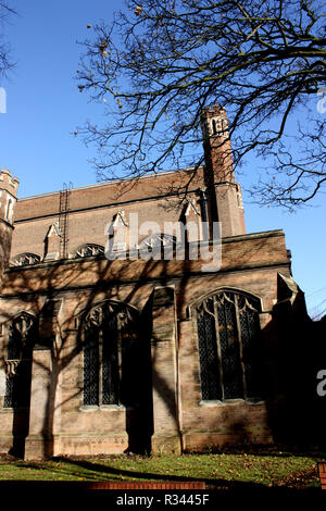 Heilig Kreuz dominikanische Kirche auf Neue Spaziergang in Leicester Stockfoto