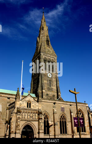 St Martin's Cathedral in Leicester die Grabstätte von König Richard III. Stockfoto