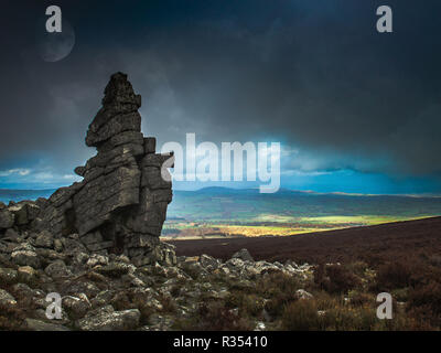 Stiperstones in Shropshire Stockfoto