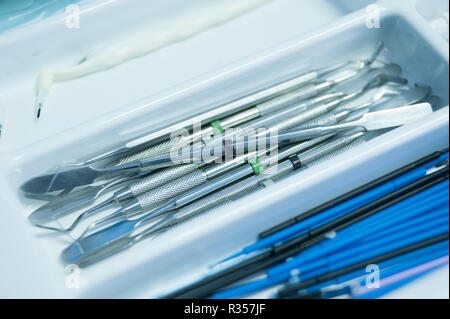 Zahnheilkunde Tools Stockfoto