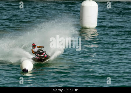 Castro Marina Italien, 24/05/2015 rounabout Rennen Aqua Bike Wm 2015 Stockfoto