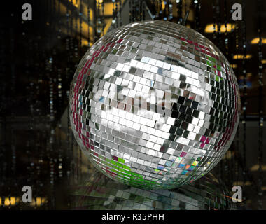 Mirrorball Stockfoto