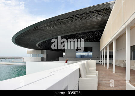 Emirate, Abu Dhabi, Louvre Museum Stockfoto