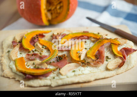 Flammkuchen Stockfoto