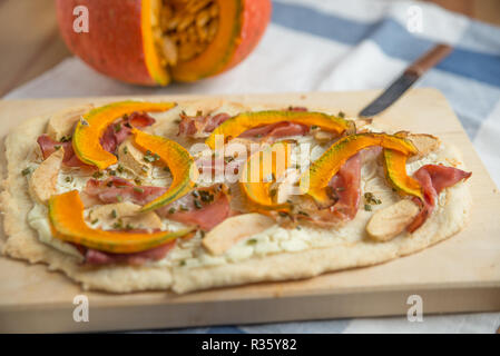 Flammkuchen Stockfoto