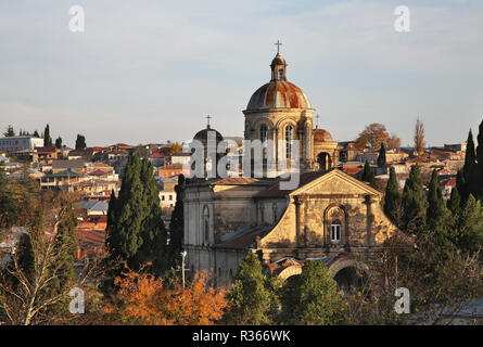 Khareba - Georgische Orthodoxe Kirche der Verkündigung - ehemalige katholische Kirche in Kutaissi. Imereti Provinz. Georgien Stockfoto