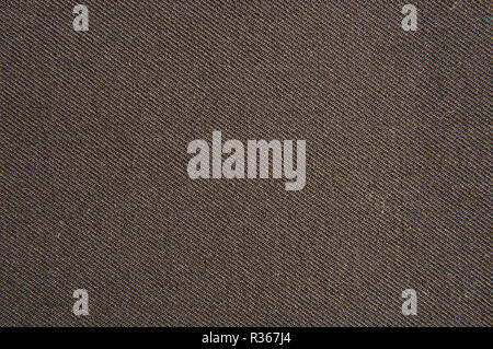 Braune Strickgewebe Textil Textur Nahaufnahme Stockfoto