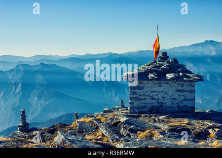 Chandrashila ist die Tungnath-Gipfel Stockfoto