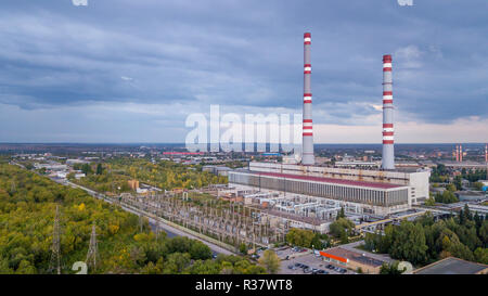 Die thermische Anlage, Stockfoto