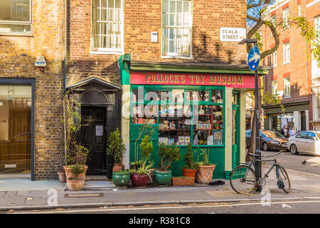 Eine typische Ansicht in London Stockfoto