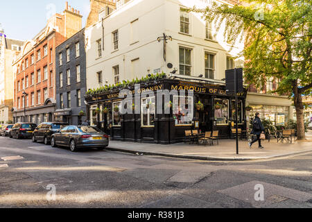 Eine typische Ansicht in London Stockfoto