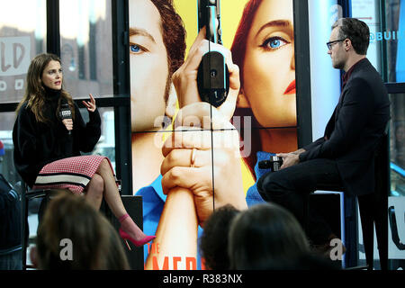 NEW YORK, NY - MÄRZ 08: Keri Russell besucht Bauen Serie präsentiert zu diskutieren' der Amerikaner am Bau Studio am 8. März 2017 in New York City. (Foto von Steve Mack/S.D. Mack Bilder) Stockfoto