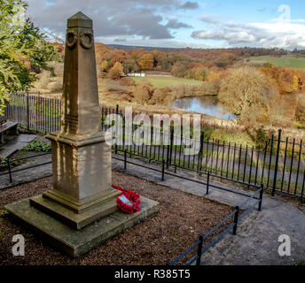 Tong Park War Memorial, Baildon, Yorkshire, England. Stockfoto