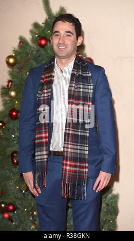 Foto muss Gutgeschrieben © Alpha Presse 079965 21/11/2018 Elliot Van Emden Überleben Weihnachten mit den Verwandten Premiere Leicester Square in London. Stockfoto