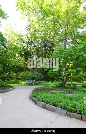 Inniswood Metro Gärten, Westerville, Ohio Stockfoto