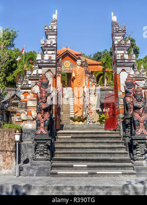 Buddhistische Tempel Brahmavihara-arama Banjar Bali, Indonesien Stockfoto