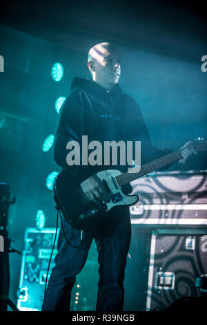 Liverpool, Merseyside, UK. 22. November 2018. Glasgow post rock Band Mogwai live auf der Eventim Olympia in Liverpool. Foto: Simon Newbury/Alamy leben Nachrichten Stockfoto