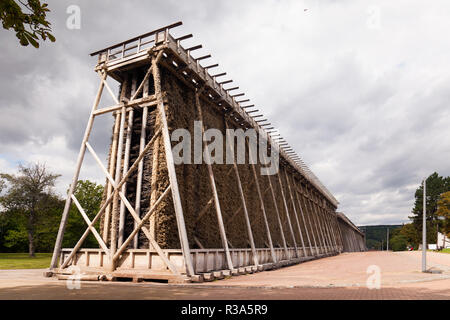 Historische gradierwerk Bad Kosen Stockfoto