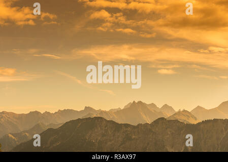 Berge der Allgäuer Stockfoto