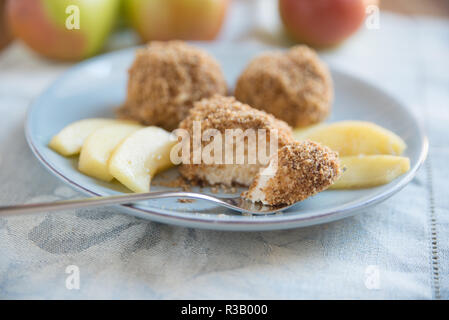 Süße Knödel Stockfoto