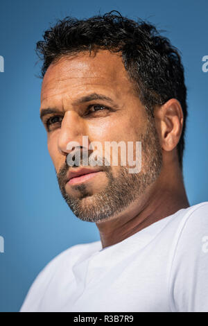 Mann, nachdenklich, Porträt, Deutschland Stockfoto