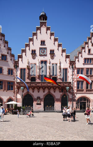 Rathaus Römer, Frankfurt am Main, Hessen, Deutschland Stockfoto