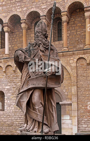 Boniface Memorial in Mainz. Stockfoto