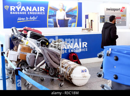 Ryanair-Lager Stockfoto