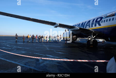 Ryanair-Lager Stockfoto