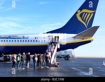 Ryanair-Lager Stockfoto