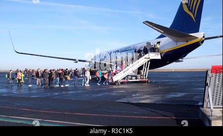 Ryanair-Lager Stockfoto