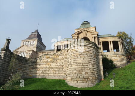 Hakenterrasse in Stettin. Stockfoto