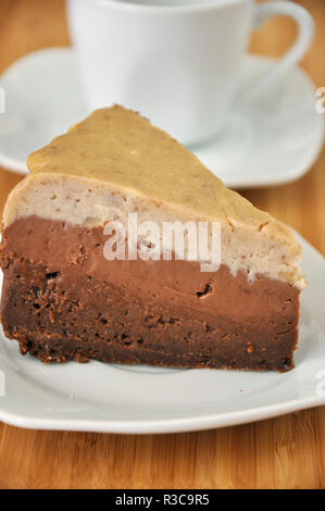 Mousse au Chocolat Torte Stockfoto