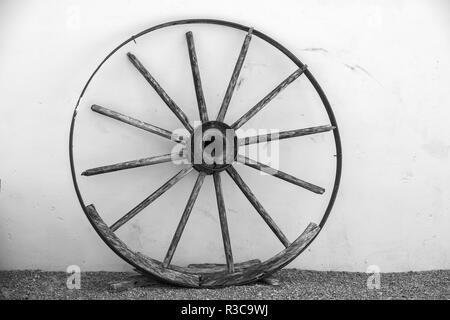 Usa, Arizona, Tucson, Tanque Verde Ranch, alte Rad Stockfoto