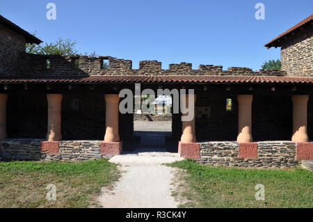 Römische Villa in Mehring an der Mosel Stockfoto