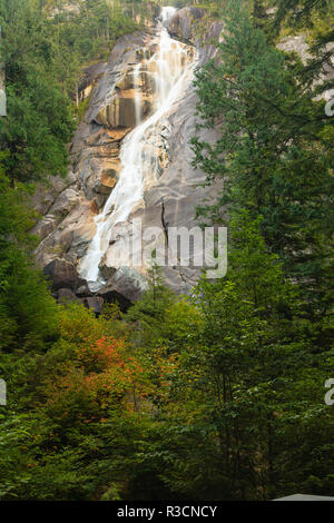 Shannon Falls Provincial Park in der Nähe von Squamish, British Columbia, Kanada Stockfoto