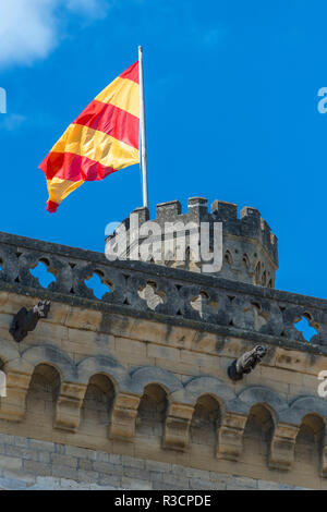 Turm Bermonde, Duke's Chateau, Uzès, Provence, Frankreich, Europa Stockfoto