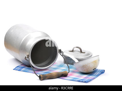 Milchkanne Stockfoto