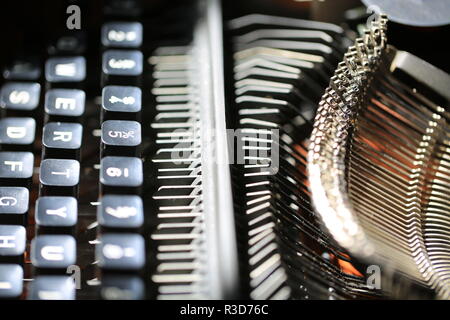 Typerwriter Typ A Stockfoto