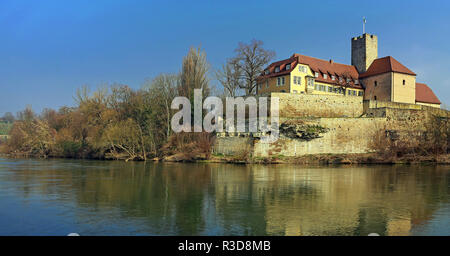 Alte Burg in Lauffen am Neckar Stockfoto
