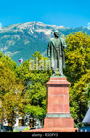 Denkmal von Wladimir Lenin in Jalta, Krim Stockfoto