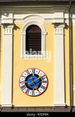 Kirche Unserer Lieben Frau vom Guten Rat in Dobra Voda, Tschechische Republik, sonnigen Sommertag Stockfoto