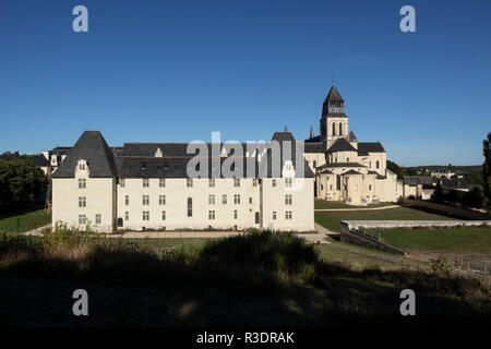 Abbaye de Fontevraud, Loire, Frankreich Stockfoto