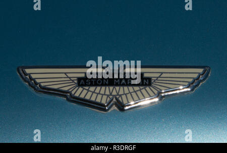 Aston Martin Auto Marque Stockfoto