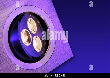 Warmes Weiß, 3-fach LED- Stockfoto