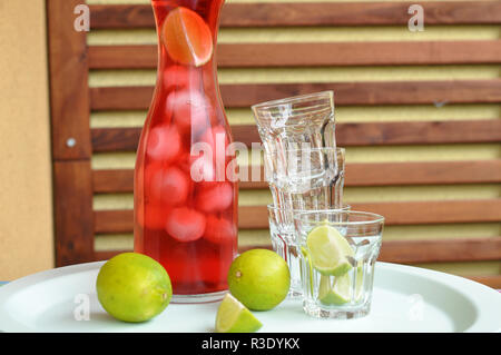 Eistee Stockfoto